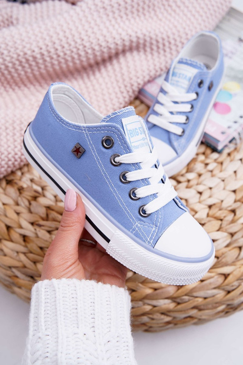 Trampki Dziecięce Big Star FF374203 Niebieskie