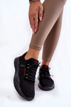 Damskie Sneakersy Memory Foam System Big Star KK274345 Czarne