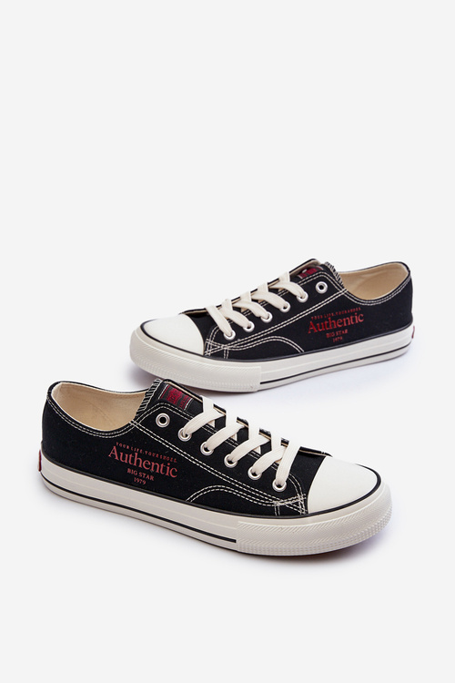 Trampki Męskie Big Star NN174056 Czarne