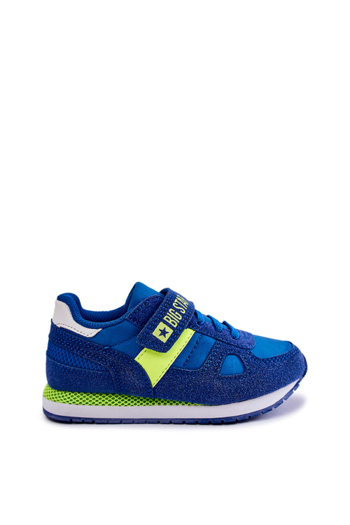 Dziecięce Buty Sportowe Big Star KK374007 Niebieskie