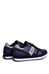 Damskie Sportowe Obuwie Sneakersy Big Star Granatowe GG274676