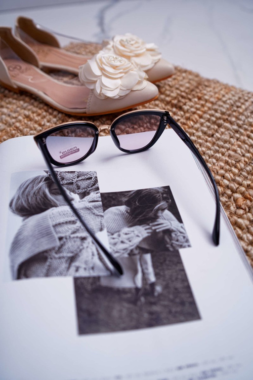 Okulary Przeciwsłoneczne Prius PR-V36 Czarne Transparentne