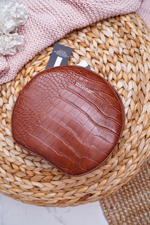 Torebka Damska Kuferek Monnari Brązowy BAG9350-017