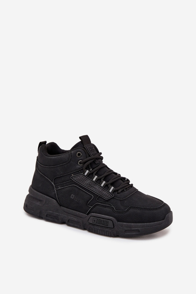 Sneakersy Męskie Big Star SS174282 HI-POLY SYSTEM Czarne