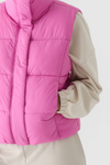 Kamizelka Bezrękawnik Puchowy Z Wypełnieniem Syntetycznym 4F 4FWAW24TVJAF140-54S Różowa