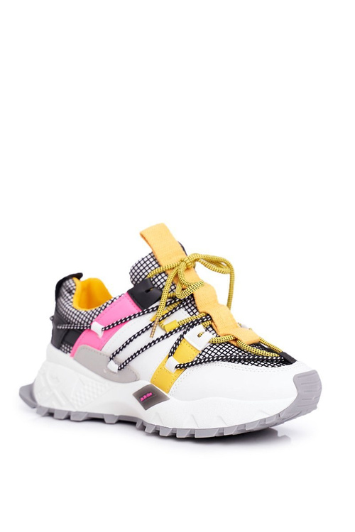 Damskie Sportowe Obuwie Białe LA91 Be One