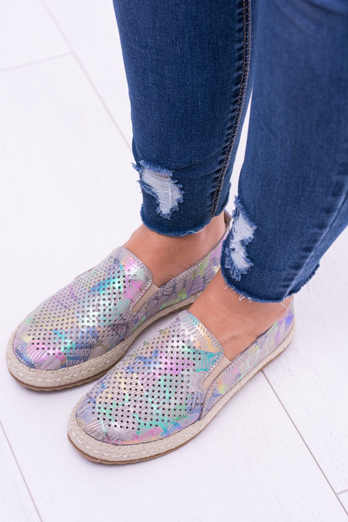 Damskie Skórzane Tenisówki Wsuwane Ingrid