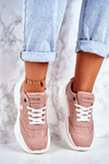 Damskie Sportowe Buty Sneakersy Big Star GG274210 Różowe