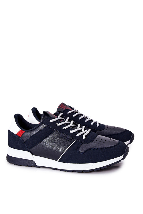 Sportowe Męskie Buty Memory Foam Big Star II174083 Granatowe 