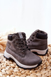 Dziecięce Buty Trekkingowe Big Star II374102 Szary