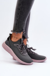 Buty Sportowe Sneakersy Damskie 4F 4FRSS24FLOWF055 Ciemnoszare