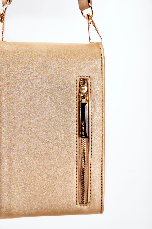 Elegancka Mała Torebka Monnari ETUA030-023 Złota