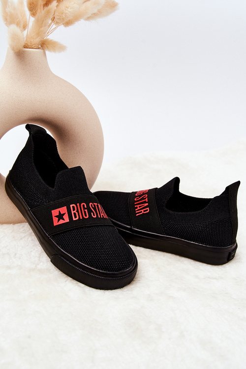 Dziecięce Trampki BIG STAR JJ374030 Czarne