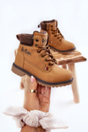Dziecięce Botki Trapery Lee Cooper LCJ-22-01-1490 Camel