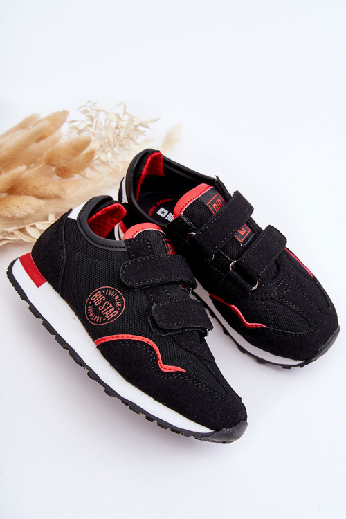 Dziecięce Sneakersy Memory Foam System Big Star LL374179 Czarne