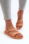 Sandały Damskie Z Brokatem 82429 Ipanema Vibe Sandal Fem Pomarańczowe