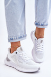 Damskie Lekkie Buty Sportowe Memory Foam System Big Star LL274297 Białe