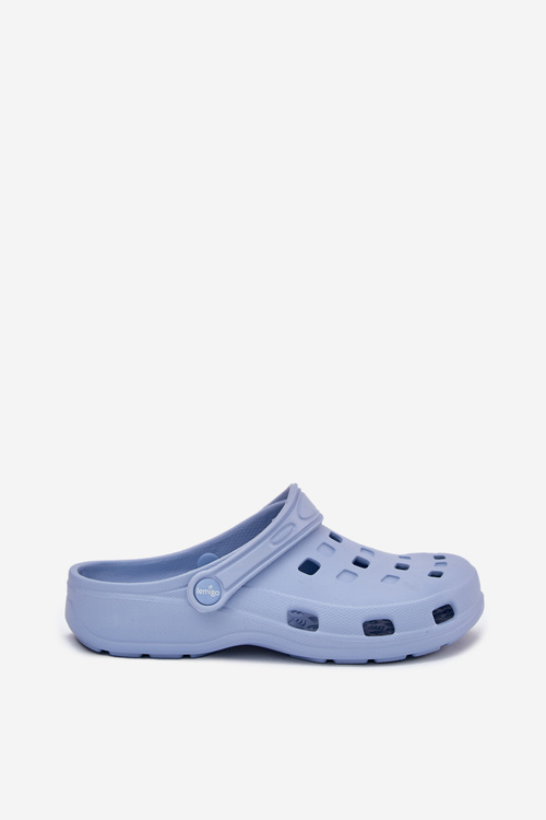 Klapki Damskie Piankowe LEMIGO 806 Niebieskie