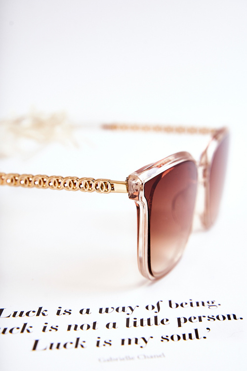 Damskie Okulary Przeciwsłoneczne V130035 Transparentne