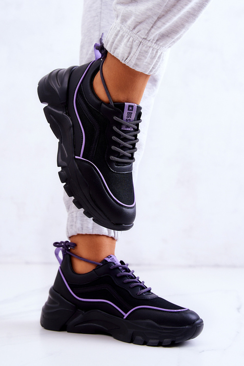 Buty Sportowe Memory Foam Big Star JJ274786 Czarne