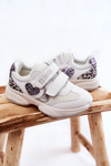 Dziecięce Buty Sportowe Na Rzepy Big Star KK374022 Białe