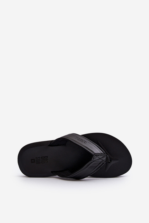 Męskie Japonki Big Star LL174605 Czarne