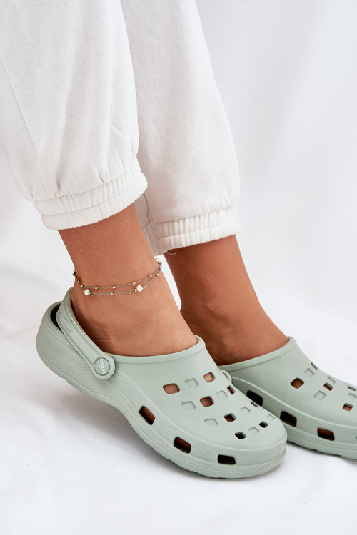 Klapki Damskie Piankowe LEMIGO 806 Miętowe