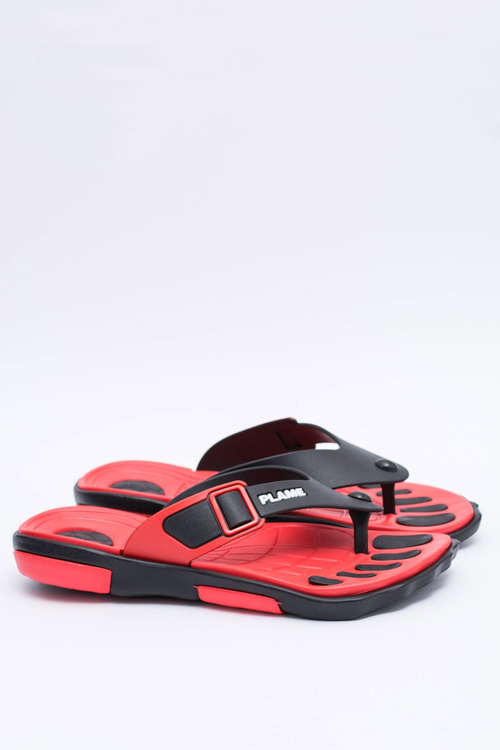 Męskie Klapki Japonki Lekkie Basen Czarne