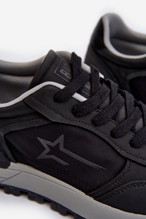 Męskie Sneakersy Big Star NN174069 Memory Foam System Czarne