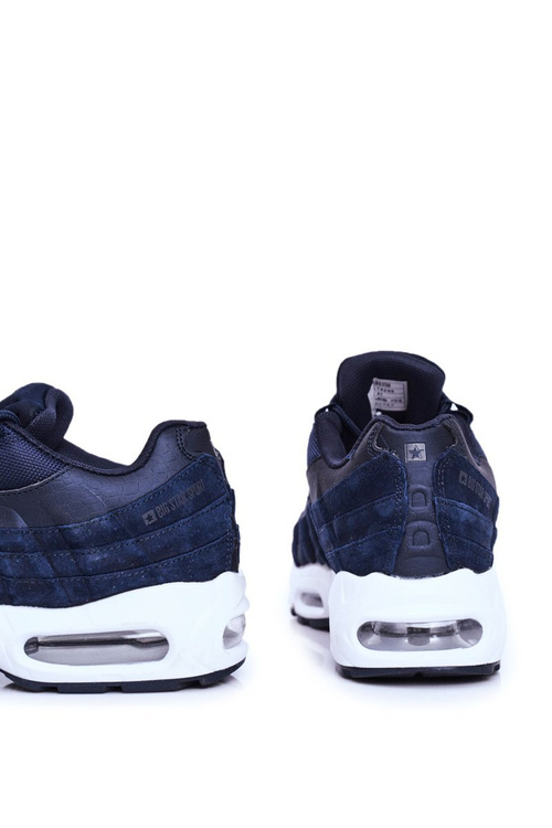 Sportowe Męskie Buty Big Star Granatowe FF174299