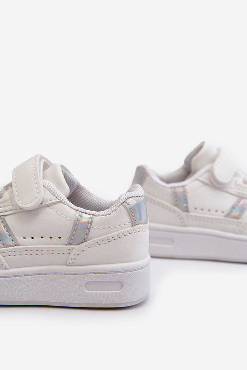 Klasyczne Dziecięce Buty Sportowe Białe Marlin