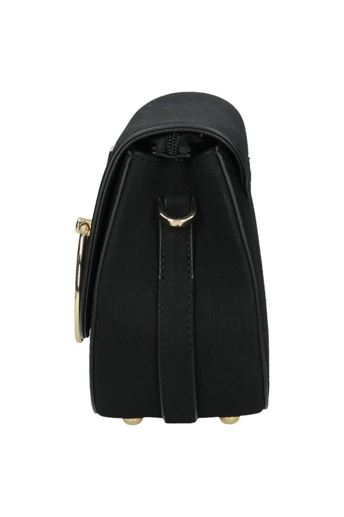 Damska Zamszowa Torebka Czarna NOBO NBAG-F0180-C020