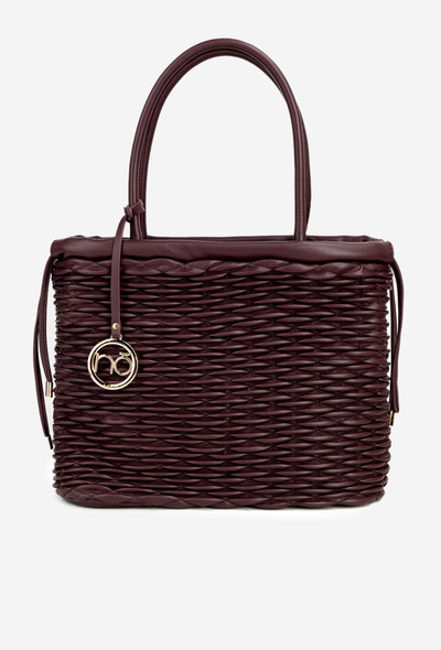 Torebka Typu Shopper NOBO BAG5940-005 Bordowa