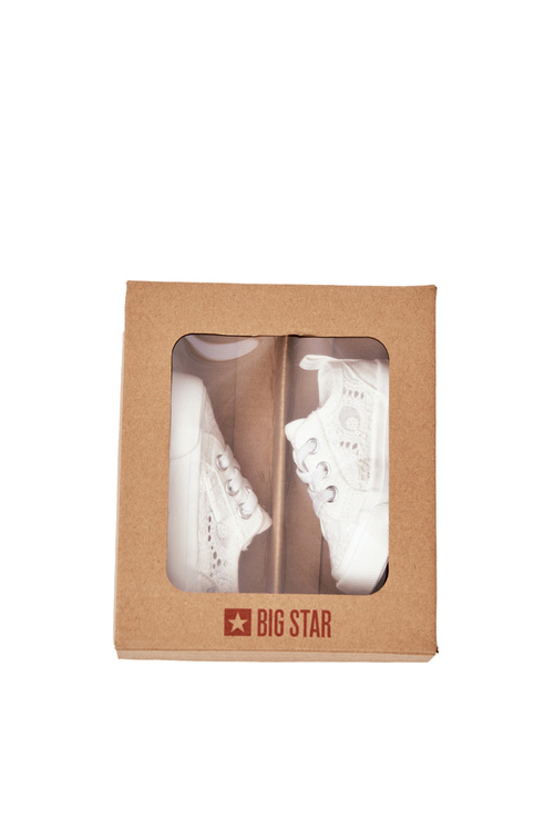 Trampki Ażurowe Big Star JJ374020 Białe