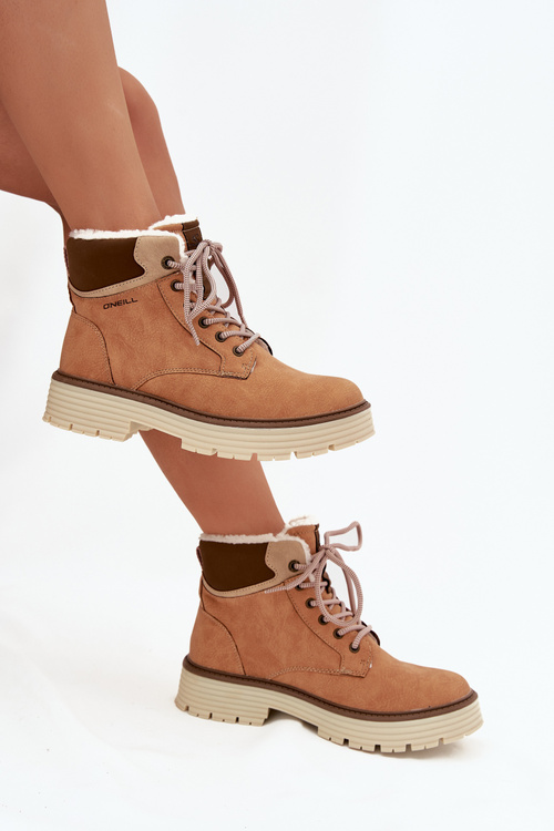 Ocieplane Trapery Damskie O'NEILL BENICIA WOMEN HIGH Camel