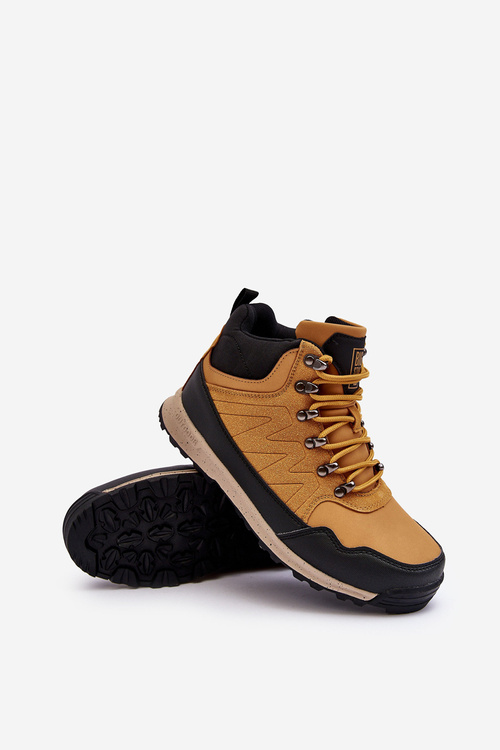 Damskie Ocieplane Buty Trekkingowe Camel Big Star MM274479