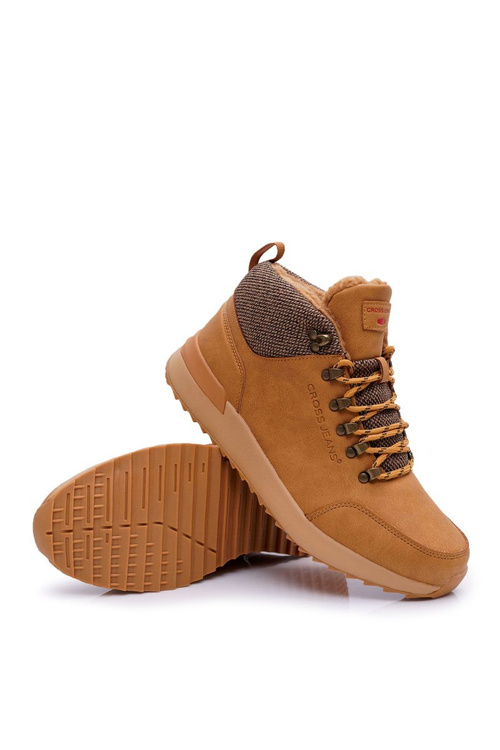 Męskie Buty Trekkingowe Cross Jeans Camel EE1R4114C