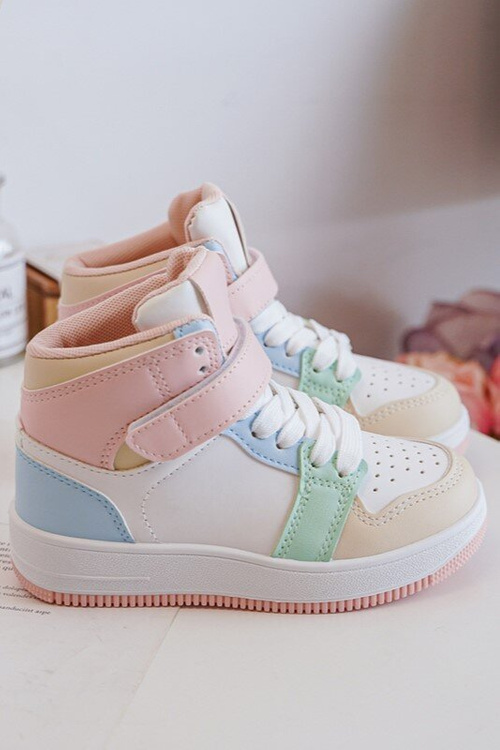 Wysokie Dziecięce Buty Sportowe Multikolor Teredite