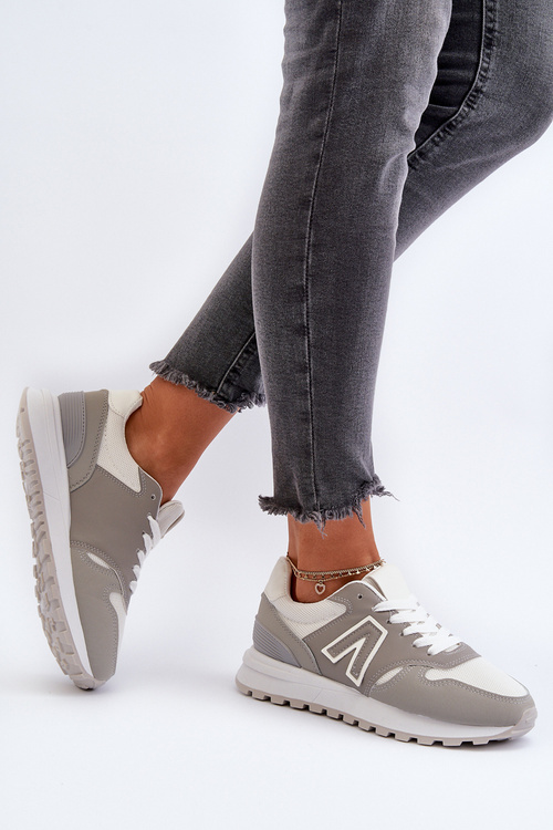 Damskie Sneakersy Buty Sportowe Szare Daisee