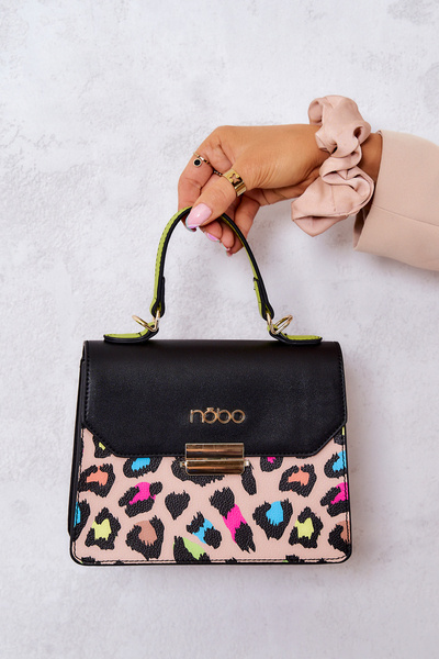 Torebka Kuferek NOBO M1470-CM15 Czarno-Beżowa