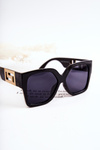 Damskie Modne Okulary Przeciwsłoneczne V120045 Czarne