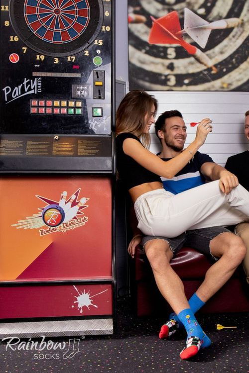 Skarpetki Rainbow Socks Dla Fana Rozrywki 3 Pary