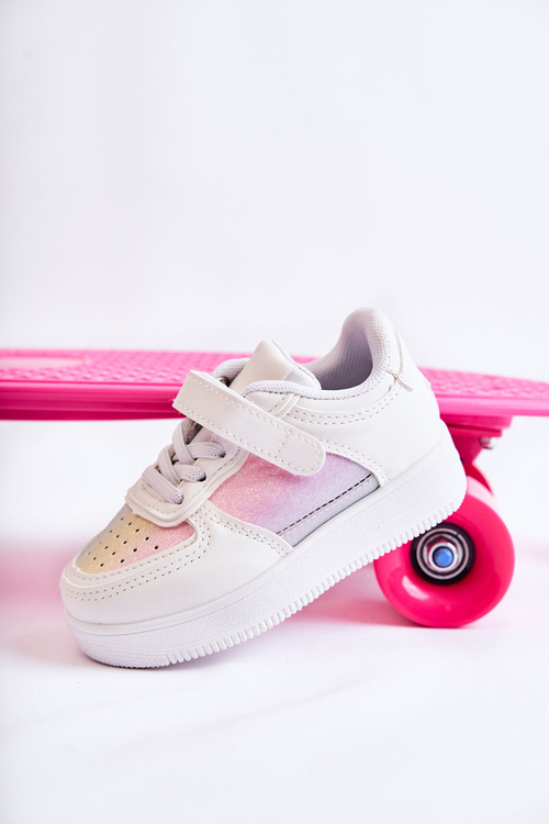 Dziecięce Buty Sportowe Na Rzepy Multikolor Elike