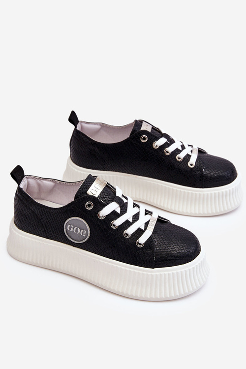 Damskie Sneakersy Buty Sportowe GOE JJ2N4127 Czarne