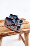 Buty Papcie Befado Na Rzep 190P104 Niebiesko-Szare