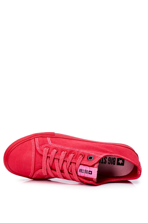 Trampki Męskie Big Star Czerwone FF174336