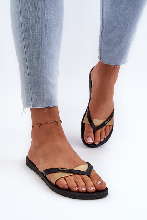 Klapki Japonki Damskie 81805 Ipanema Kirei Fem Czarne