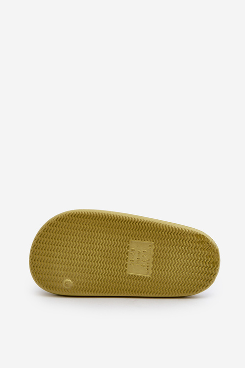 Dziecięce Lekkie Klapki Z Misiem Zielone Lindeheta