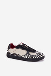 Sneakersy Damskie Daniel Lopez Just Dare SS2D4015 Zebra Beżowe