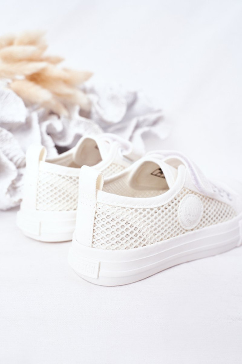 Dziecięce Trampki Z Siateczką BIG STAR HH374014 Białe